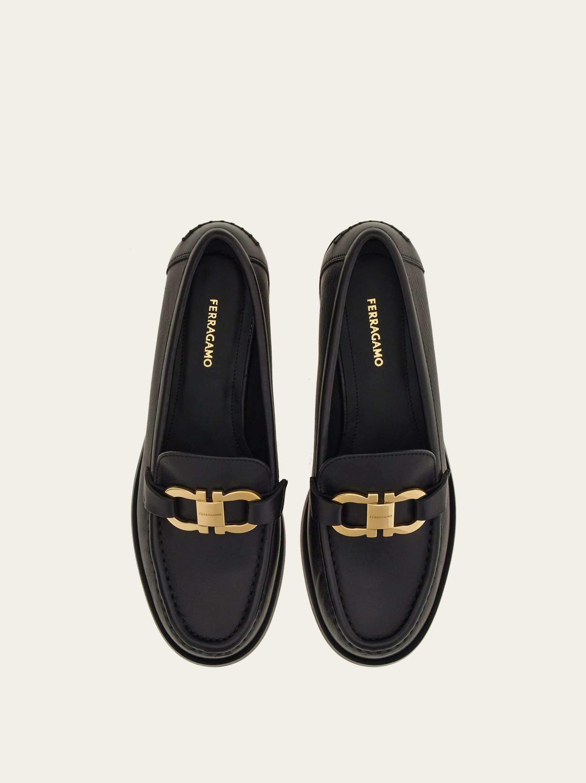 Ferragamo Moccasin with Gancini ornament - Image 3